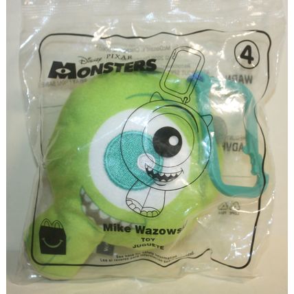 2020 McDonalds Disney Pixar #4 Monsters Mike Wasowski Mint in Package