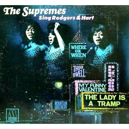 The Supremes Sing Rodgers & Hart 1967 LP Vinyl Record (P2)