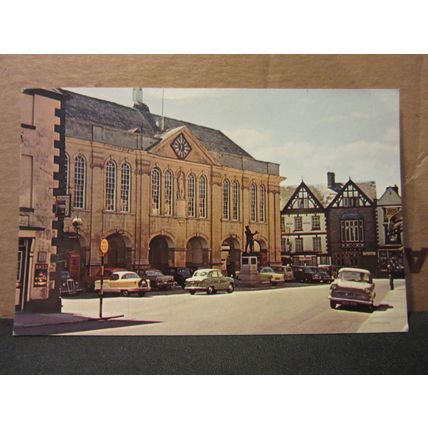 AGINCOURT SQUARE, MONMOUTH, GWENT. . used vintage postcard. 1964 pm =