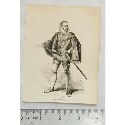 1860s engraving - Howard
