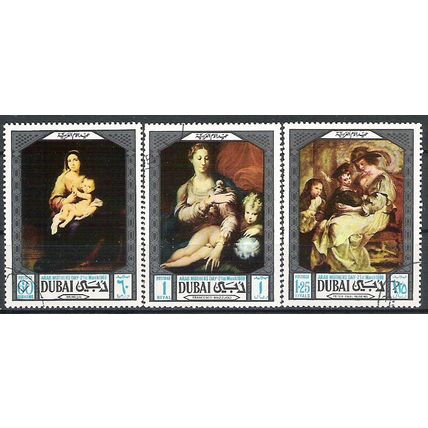 DUBAI OBLITERE ( USED ) LOT 5