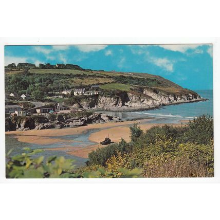 View of Aberporth Postcard Cardiganshire 1363