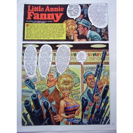 Annie Fanny 7 comics playboy original Set 6