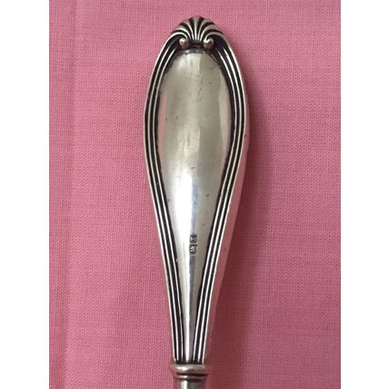 Antique Rococo Style Sterling Silver Button Hook Birmingham 1922