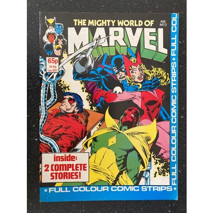 Mighty World of Marvel (1983) # 3 (A) Grim Reaper, Kitty Pryde, Ultron, comic