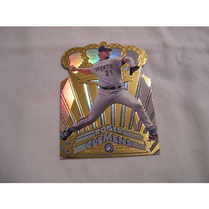 Roger Clemens 1998 Pacific Collection GOLD CROWN DIE CUT NO. 35