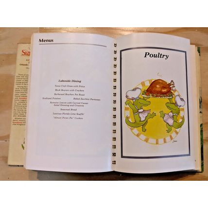 Orlando Winter Park Florida Cookbook SUNSATIONAL Alligators Junior League 1st Ed