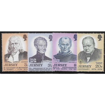 1974 SG 111/114 - MNH (**)