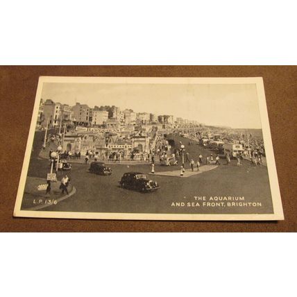 Lansdowne Postcard - Old cars @ The Aquarium, Brighton - Sussex