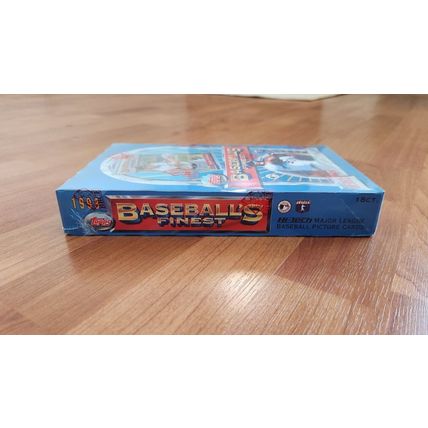 1993 Topps Finest Baseball Box BBCE verified, factory sealed Alan Trammell cover