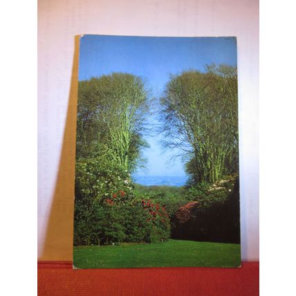 TRENGWAINTON GARDEN, PENZANCE, CORNWALL used postcard 1983 pm =