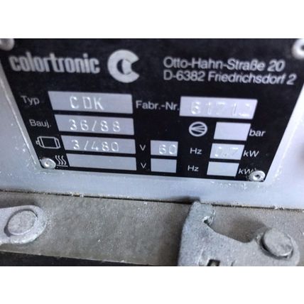 Colortronic CDK Dosing & Blending Unit,0.7KW,AW,AB