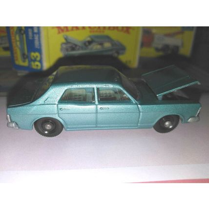 Matchbox - No53 Ford Zodiac - Original box