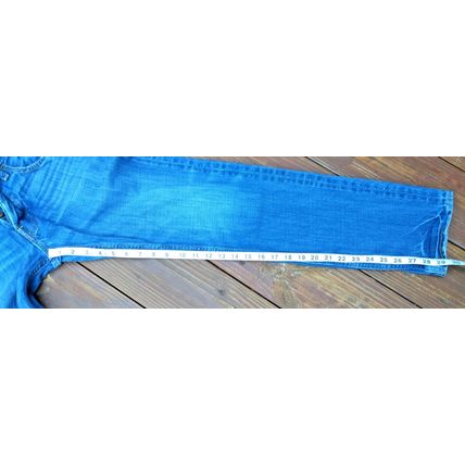 Hollister Mens Jeans 28x30 Palm Canyon Skinny Low Rise Button Fly Medium Wash