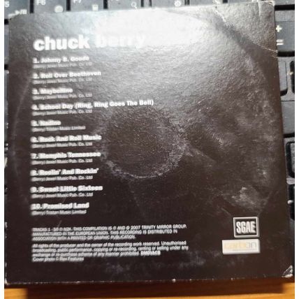 Chuck Berry CD Promo The Daily Mirror 10 Tracks Legends Series