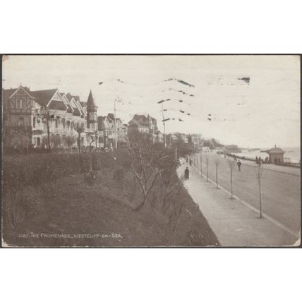 The Promenade, Westcliff-on-Sea, Essex, 1922 - Salmon Postcard