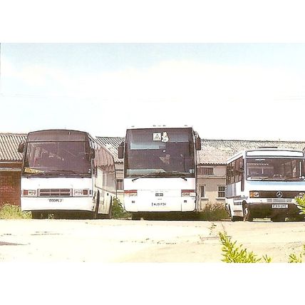 Colour Photograph of Bryants Coaches of Williton - Depot Vista