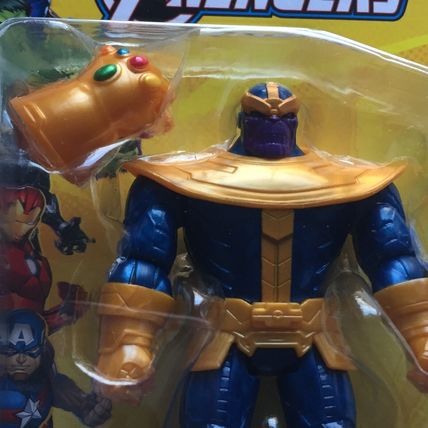 NEW Marvel Avengers Thanos With Infinity Gauntlet 4'' Action Figure