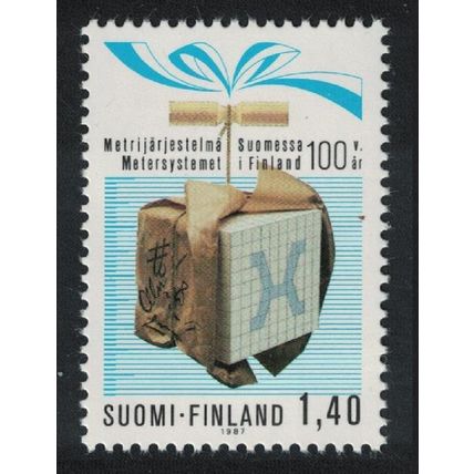 Finland Centenary of Metric System in Finland 1987 MNH SG#1115