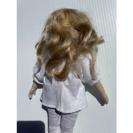 Vintage Porcelain Cloth Doll