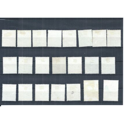 Belgian Congo Stamps 1952 Flowers mainly used / MNG. 20c is MH (AP369)