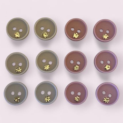 11mm Baby Shirt Buttons For Knitting Pink Or White Sewing Diamond Imitation Stud