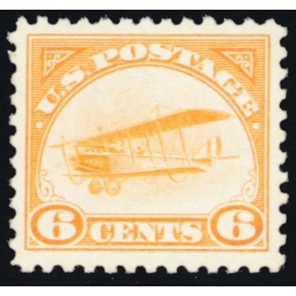 C1, Mint VF/XF LH 6¢ Airmail Stamp - Stuart Katz