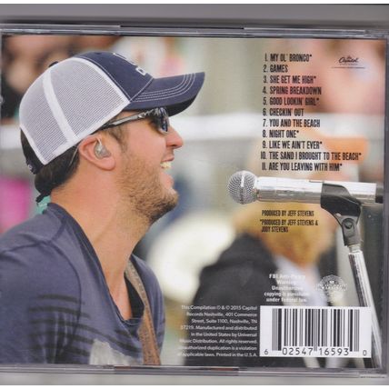 Luke Bryan : Spring Break . . . Checkin' Out. (2015) CD album