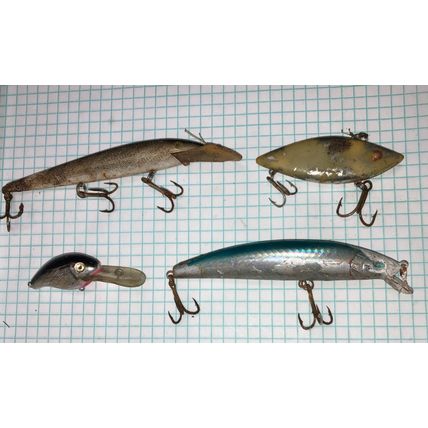 Rattling Fish Lures Vintage