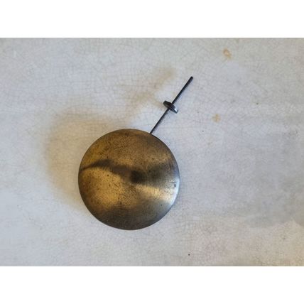 Antique Brass Clock Pendulum | Vintage Timepiece Part | Horological Collectible