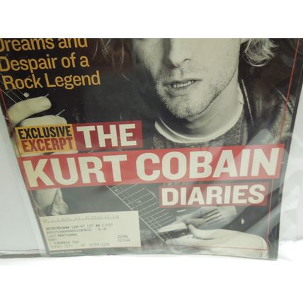 Newsweek Magazine October 28, 2002 – Kurt Cobain Diaries Cover – Nirvana Grunge