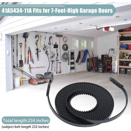 Drive Belt 41A5434-11,234'' Garage Door Openers Belt 41A5434-11A for 7Ft Door,Li