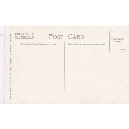 EC949 CALF OF MAN. . PRINTED POSTCARD
