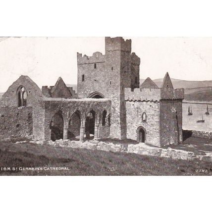 EC994 ST GERMAINS CATHEDRAL. PRINTED POSTCARD