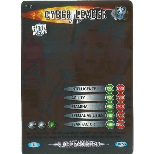 Dr Doctor Who Battles In Time Ultimate Monsters Rare #710 Cyber Leader