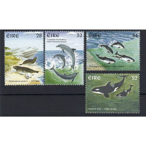 Ireland 1997 Sg1118 / Sg1121 MARINE MAMMALS SET UN MOUNTED MINT MNH (E47)