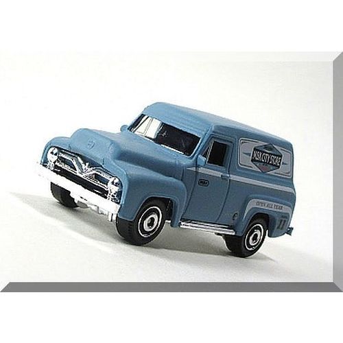 Matchbox - '55 Ford F-100 Delivery Truck: MBX Adventure City #17/125 (2017)