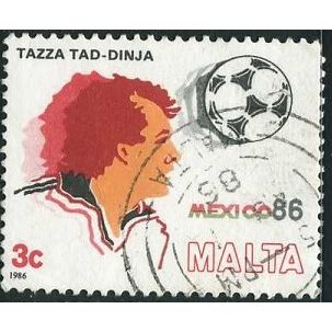 1986 SG 781 - fine used (o) - FOOTBALL
