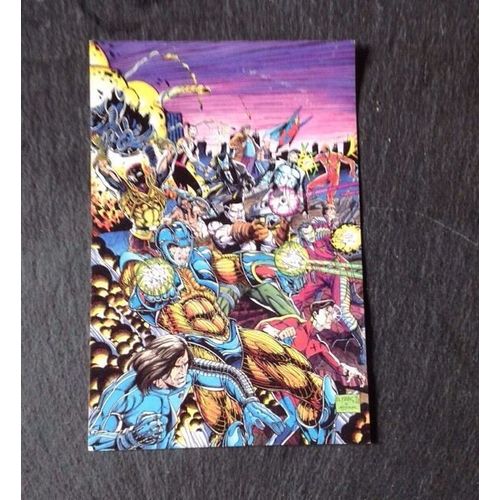 Valiant Comics PROMO Post Card #4 (VALIANT 'S 3rd Anniversary)