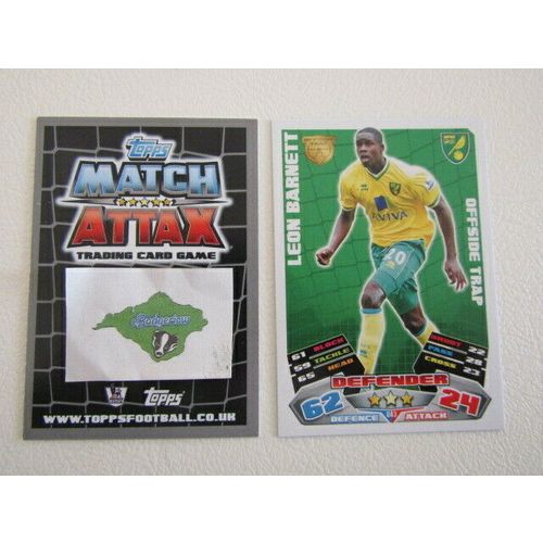 Topps Match Attax 2011 2012 Football Cards Teams N-W Card Variants (ef2)