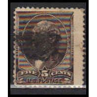 Used 205 5c James Garfield Barely Clears RA0345