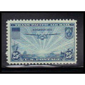 C20 25c China Clipper Fine MNH O6551