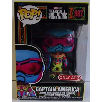 FUNKO / POP ' The Falcon & Winter Soldier ' CAPTAIN AMERICAN figure