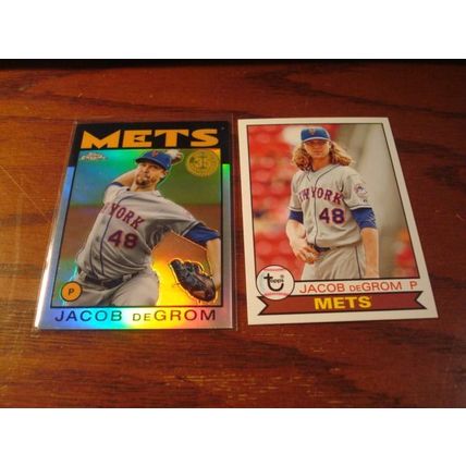 2016-2022, 10-Premium Cards, JACOB DEGROM, Mets