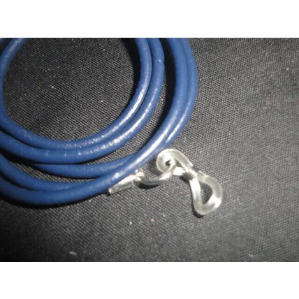 2.5mm purple leather lanyard cord fit sun reading driving glasses 31''
