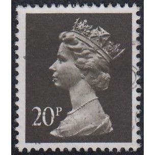GB, 1989 20p Machin, phos paper, SG X960 (Scott #MH115), used