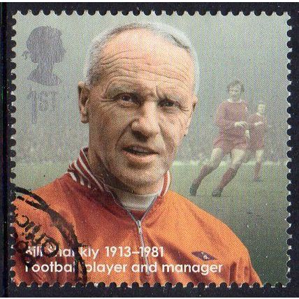 GB 2013 Great Britons - Bill Shankly, Football Player/Manager 1st Used