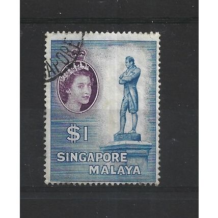 Singapore.SG50 $1 Raffles Statue.Fine Used.Jun25
