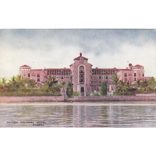 British Colonial Hotel Nassau Postcard (F7266)