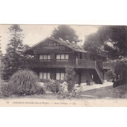 Osborne House Swiss Cottage LL24 Isle of Wight Postcard (IOW76456)